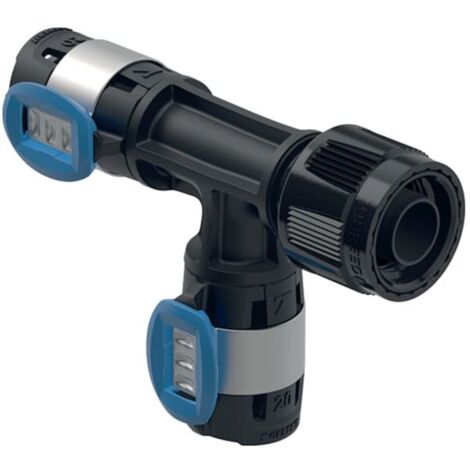 Geberit Té de transition FlowFit 620780001 DN 12/12/15, Ø 16/16 mm, 10,4 cm, embranchement