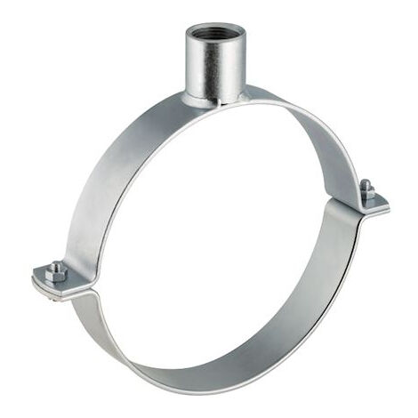GEBERIT TUBE COLLIER DE SERRAGE GALVANISÉ AVEC MANCHON R 1 DN200 370840001 370.840.00.1