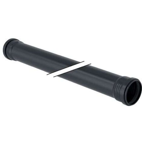 GEBERIT Tubo Silent-Pro Con 2Bicchieri Ø90 L.50Cm Polipropilene - 393.410.14.1