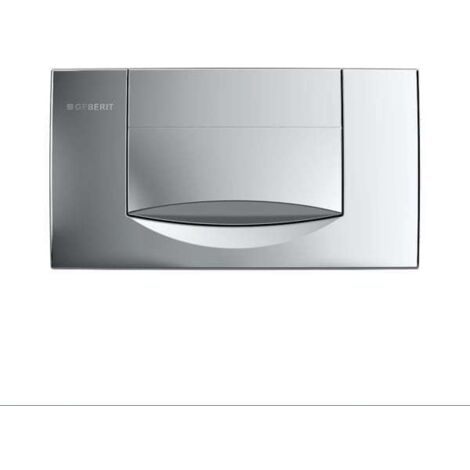 Geberit Twinline - Betätigungsplatte 200F, chrom glänzend 115.222.21.1