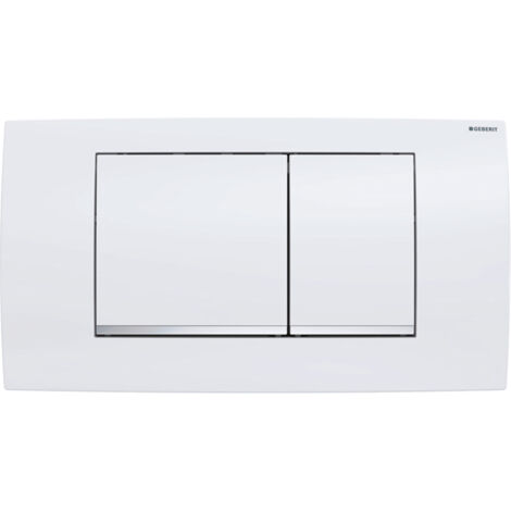 Geberit Twinline30 - Placca di comando, bianco 115.899.KJ.1