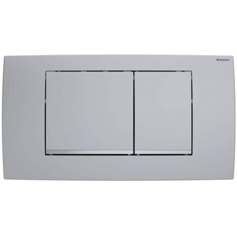 Geberit Twinline30 - Placca di comando, easy to clean, cromo opaco 115.899.JQ.1