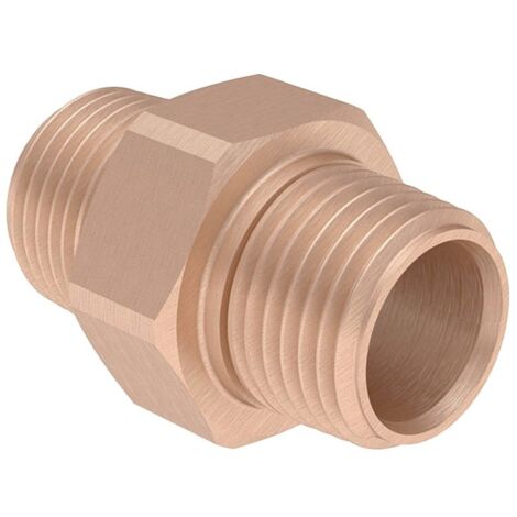 Geberit Übergang mit Außengewinde MF 1/2", Außengewinde, RMF 1/2″, R 3/4″, Rotguss bleifrei