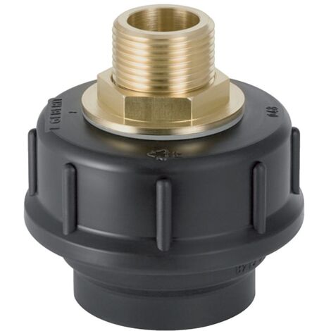 Geberit Übergangsstutzen mit Außengewinde und Verschraubung d 50mm, G 3/4″