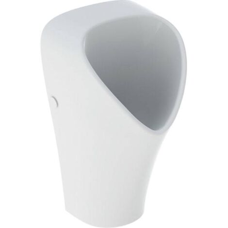 Geberit Urinal Narva, ohne Zulauf, Abgang nach hinten, rimfree,