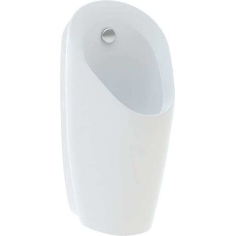 Geberit Urinal Preda für Unterputzsteuerung, spülrandlos, 66,5x31x37cm, Sanitärkeramik, Weiß, 116070001