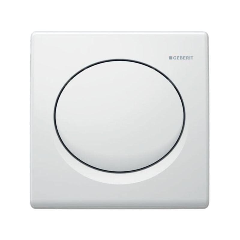 Commande urinoir Basic 115820115 blanc , pneumatique, plastique - Geberit