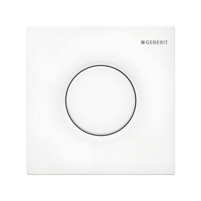 Systèmes de chasse d'eau - Commande pneumatique de la chasse d'eau d'urinoir Type 01, blanc alpin 116.011.11.5 - Geberit