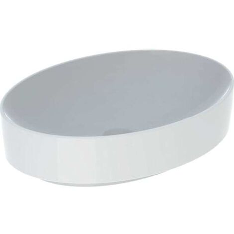 Geberit VariForm Aufsatzwaschtisch oval, 550x400mm, ohne