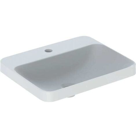 Geberit VariForm Einbauwaschtisch rechteckig, 550x450mm, mit