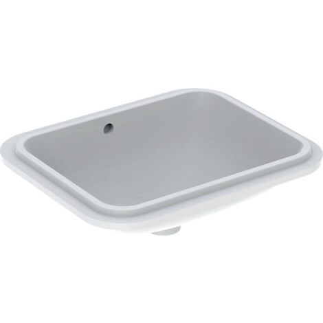 Geberit VariForm lavabo à encastrer rectangulaire, 450x350mm,