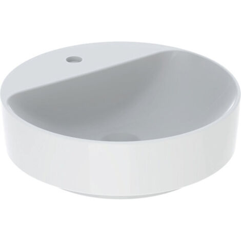 Geberit VariForm Lavabo à poser rond, 450mm, avec trou pour