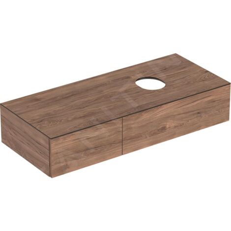 Geberit VariForm, meuble sous-lavabo à poser, deux tiroirs,