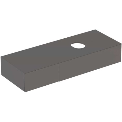 Geberit VariForm, meuble sous-lavabo à poser, deux tiroirs,