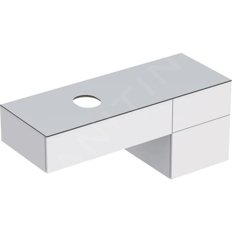 Geberit VariForm, meuble sous-lavabo à poser, trois tiroirs,