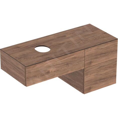 Geberit VariForm meuble sous-lavabo à poser, trois tiroirs,