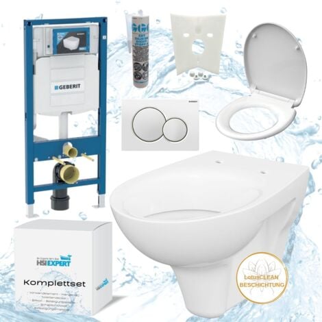 Geberit Vorwandelement Sigma Hänge WC Betätigungsplatte Komplettset