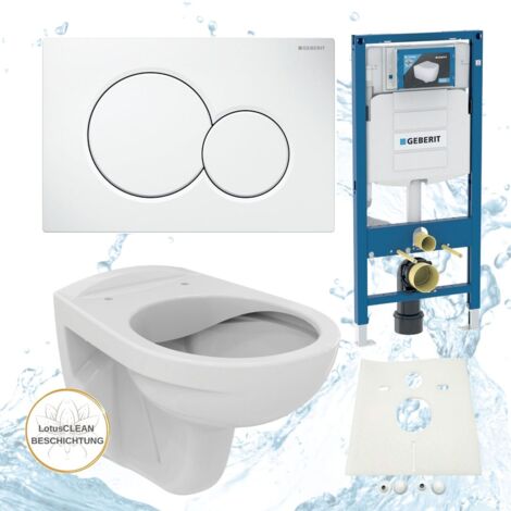 Geberit Vorwandelement Sigma Ideal Standard WC spülrandlos Komplettset