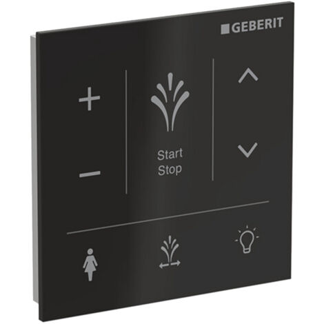 Geberit Wandbedienpanel für Dusch-WC AquaClean Sela weiß/Glas 147041SI1