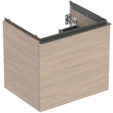 Geberit Waschtischunterschrank Acanto 1 La., 1 I-Lade, Br. 60cm, Ei / la. ma