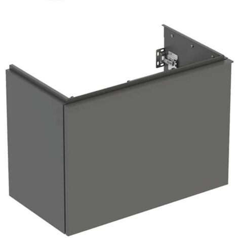 Geberit Waschtischunterschrank Acanto verk. Ausl., Br. 74cm, la. ma / la. matt