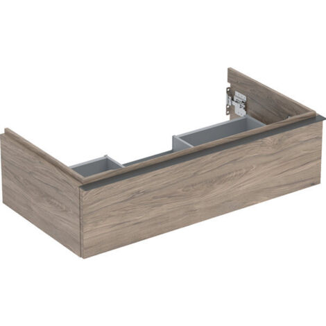 Geberit Waschtischunterschrank iCon 900x247x476mm NB hickory/Griff lava matt