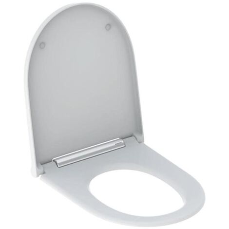 Geberit WC-Sitz One Designabdeckung chrom