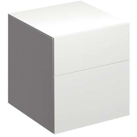 Geberit Xeno 2 armario lateral, 450x510x462mm, 2 cajones,