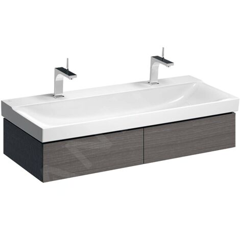 Geberit Xeno 2 armoire sous lavabo, 1174x220x462mm, 2 tiroirs,