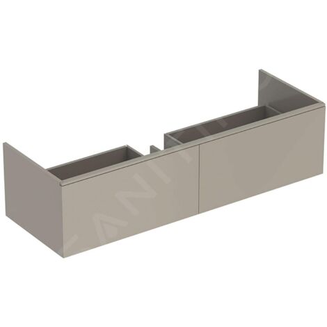 Geberit Xeno 2 armoire sous lavabo, 1395x350x473 mm, 2 tiroirs,