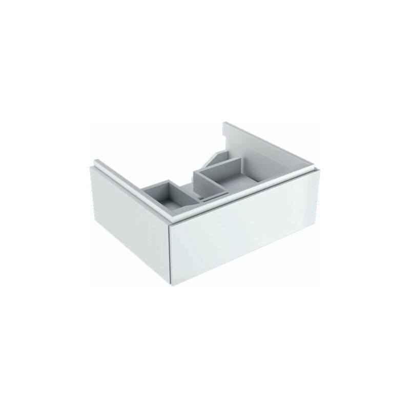 

Keramag - Geberit Xeno 2 Encimera 500.505. 580x220x462mm, 1 cajón, color: Lacado blanco de alto brillo - 500.505.01.1