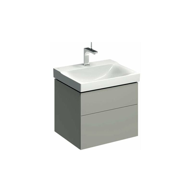 

Geberit Xeno 2 Encimera 500.506. 580x530x462mm, 2 cajones, color: Laca mate grisácea - 500.506.00.1