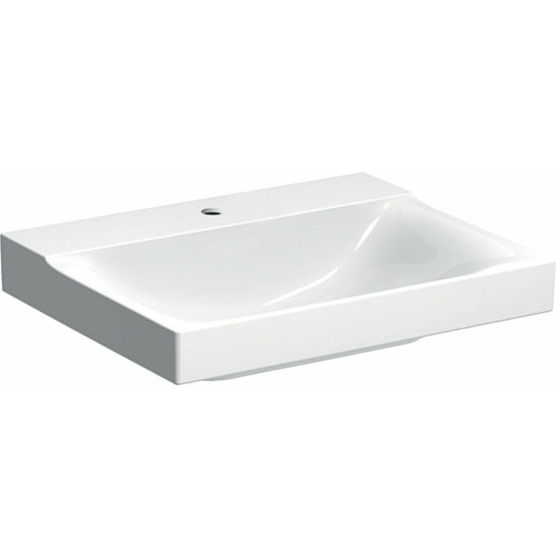 

Xeno 2 Lavabo con grifo, sin rebosadero, 60x48 cm blanco con KeraTect, 500530011 - 500.530.01.1 - Keramag