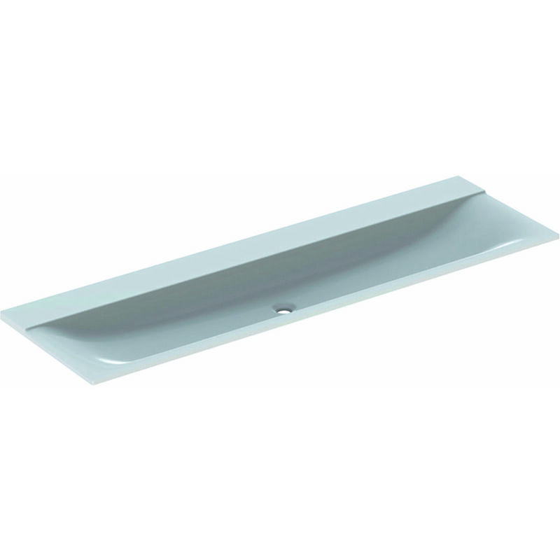 

Lavabo Xeno 2 sin agujero del grifo, sin rebosadero, 160x48cm, blanco, 500278001 - 500.278.00.1 - Keramag