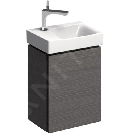 Geberit Xeno 2 - Meuble sous lave-mains 400 mm, gris 500.502.43.1
