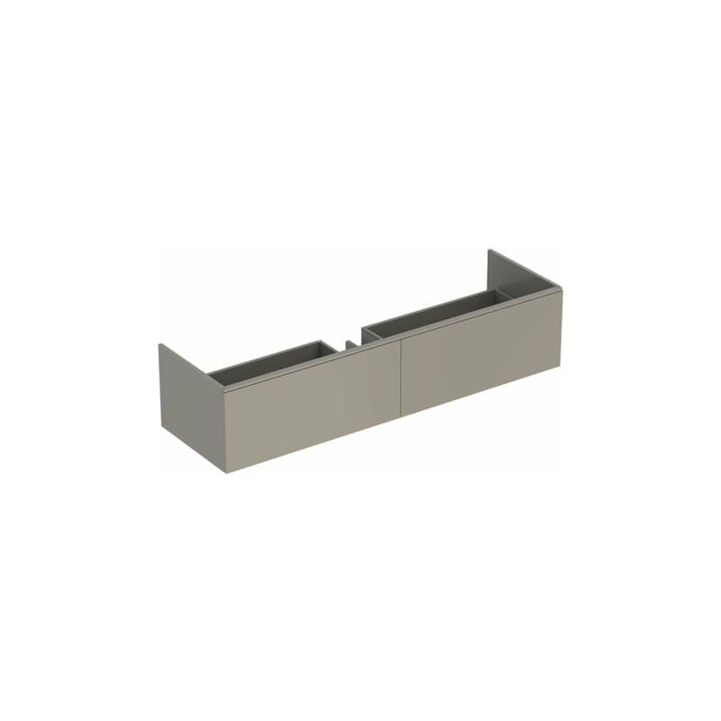 

Keramag - Xeno 2 Módulo de lavabo 807761 1595x350x475mm, Gris mate - 807761000