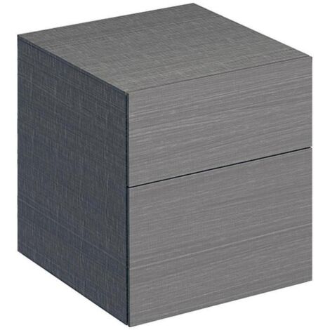 Geberit Xeno 2 Seitenschrank, 450x510x462mm, 2 Schubladen,