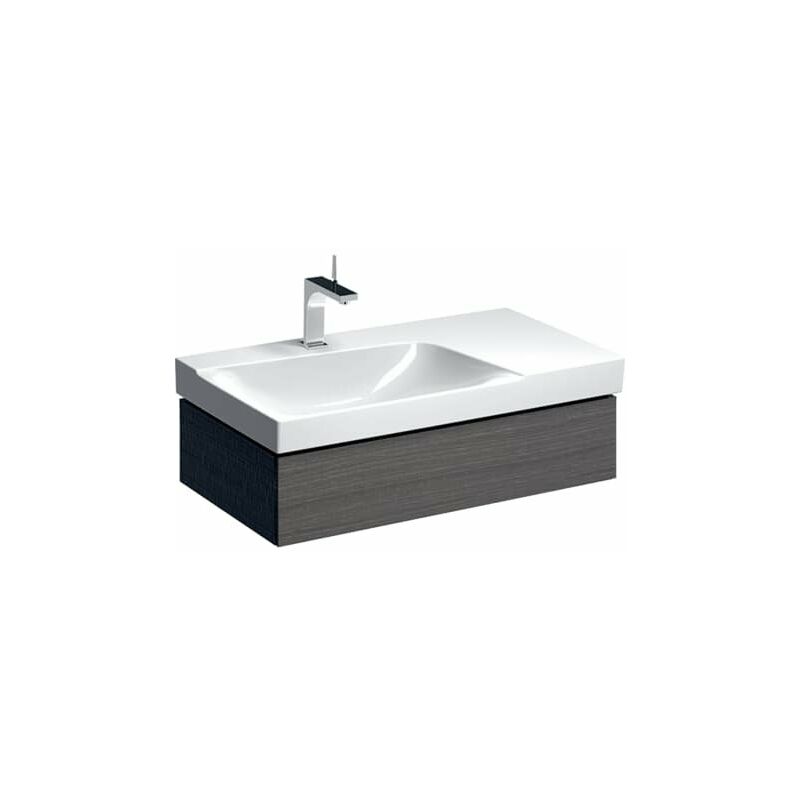 

Xeno 2 Tocador con sifón a la izquierda 807392 880x220x462mm, estructura de madera Scultura Grey - 807392000 - Keramag