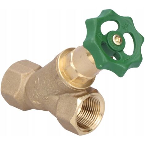 GEBO 3/4" SCHRÄGES POPPET-VENTIL