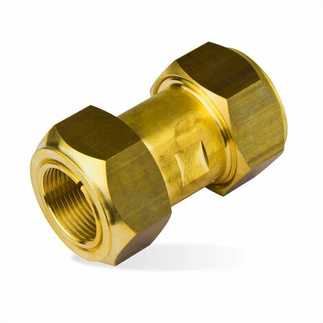 Gebo Messing Klemmverbinder Kupplung 42x42mm Verschraubung Kupferrohr