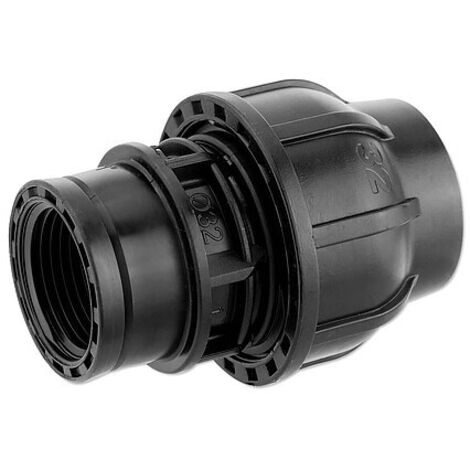 GEBO-Plast-Klemmverbinder Anschlussverschraubung 32 mm x 1'' Innengewinde - für PE-Rohre - 13013203