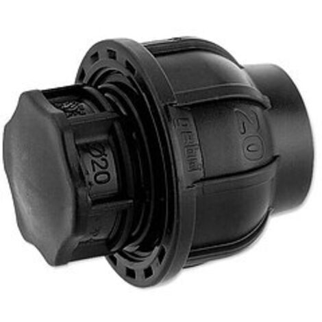 GEBO-Plast-Klemmverbinder Endkappe 20 mm - für PE-Rohre - 130720