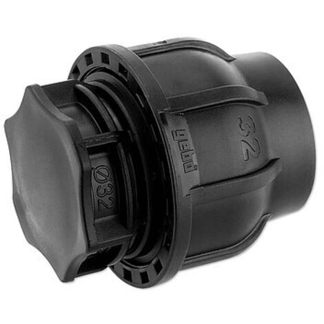 GEBO-Plast-Klemmverbinder Endkappe 32 mm - für PE-Rohre - 130732