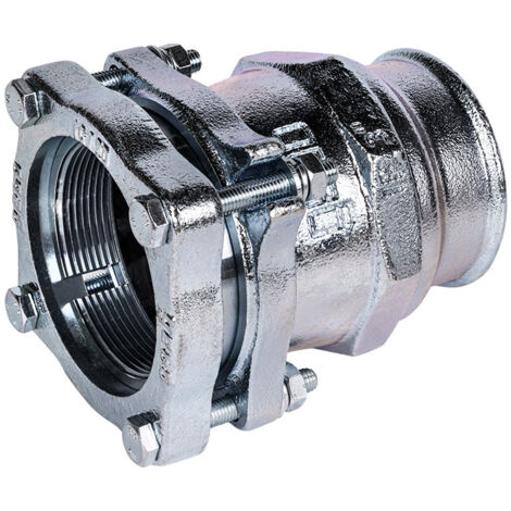 GEBO Raccord à compression Femelle fonte malléable galvanisée 3"