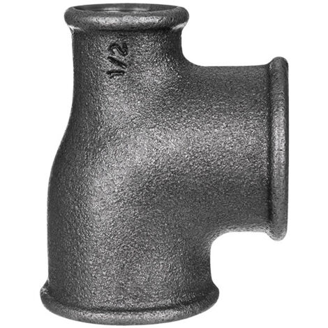 gebofittings Temperguss Gewindefittings 130-T-Stk. 1"x1"x3/4", red.,sw