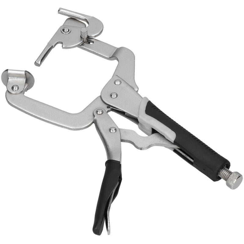 Image of Gebogene Feststellzange, 10-Zoll-Crimpzange, Multifunktions-Niet- und Klemmwerkzeug