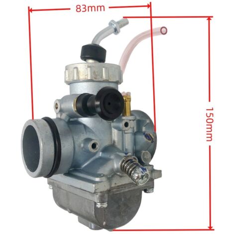 Gebogener Vergaser DT125, geeignet für Kraftstoffzubehör für Geländefahrzeuge DT125, DT100, DT125, DT175, 404-031.