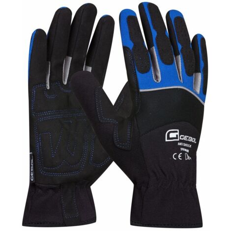 Gebol Handschuh Anti Shock Premium Größe: 9 Arbeitshandschuh Schutzhandschuh
