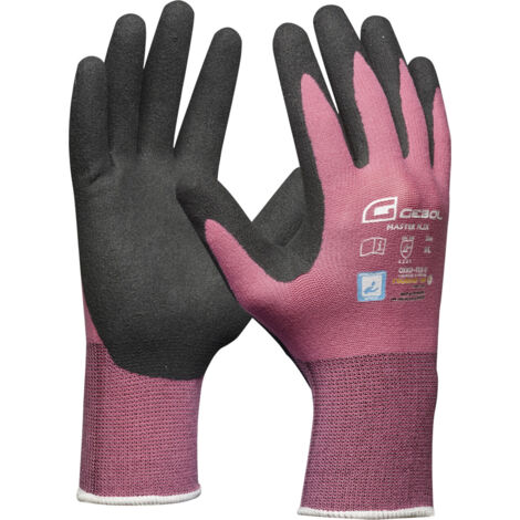 Gebol Handschuh Master Flex Lady rosa Gr. 8 Arbeitshandschuh Schutzhandschuh