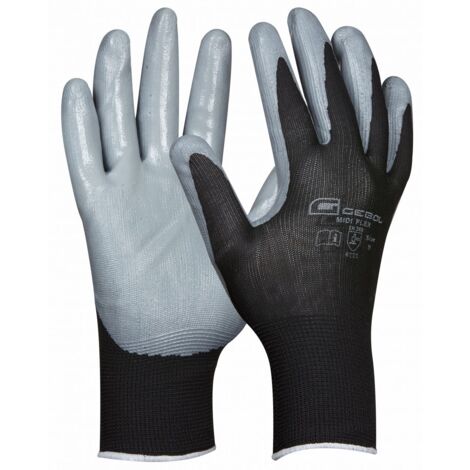 Gebol Handschuh Midi Flex Größe: 9 Arbeitshandschuhe Montagehandschuh